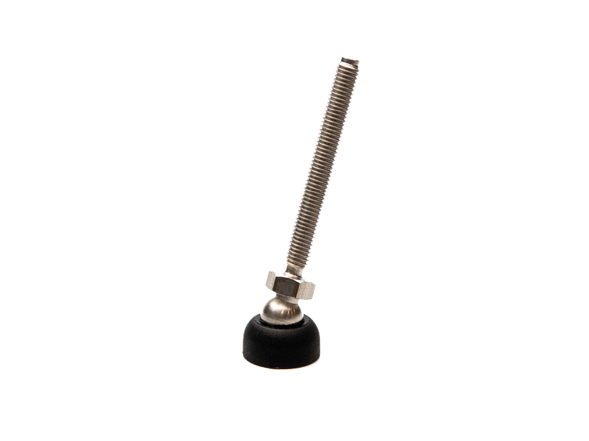 Model PRSTX/25 from M8 to M16 - 25mm non-slip base (Pack of 4pcs) - Articulated foot with stainless steel ball pin - Range Model PRSTX/25 from M8 to M16 - 25mm non-slip base (Pack of 4pcs) - Articulated foot with stainless steel ball pin - Range